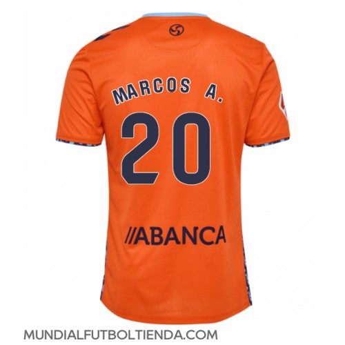 Camiseta Celta Vigo Marcos Alonso #20 Tercera Equipación Replica 2024-25 mangas cortas